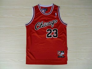Maillot De Basket Chicago Bulls Michael Jordan 23 Eyed Engrener Fan Version Retro Rouge